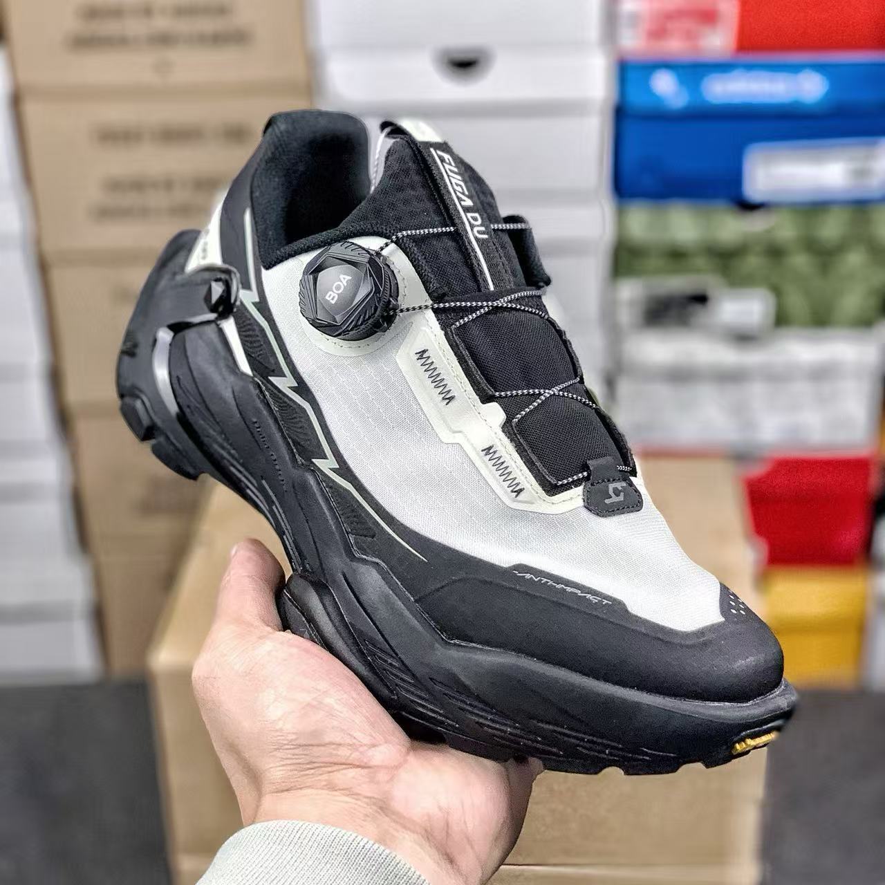 Unisex KAILAS FUGA DU BOA Trail Shoes, Breathable Anti-Slip Outdoor Mountain Hiking Sneakers