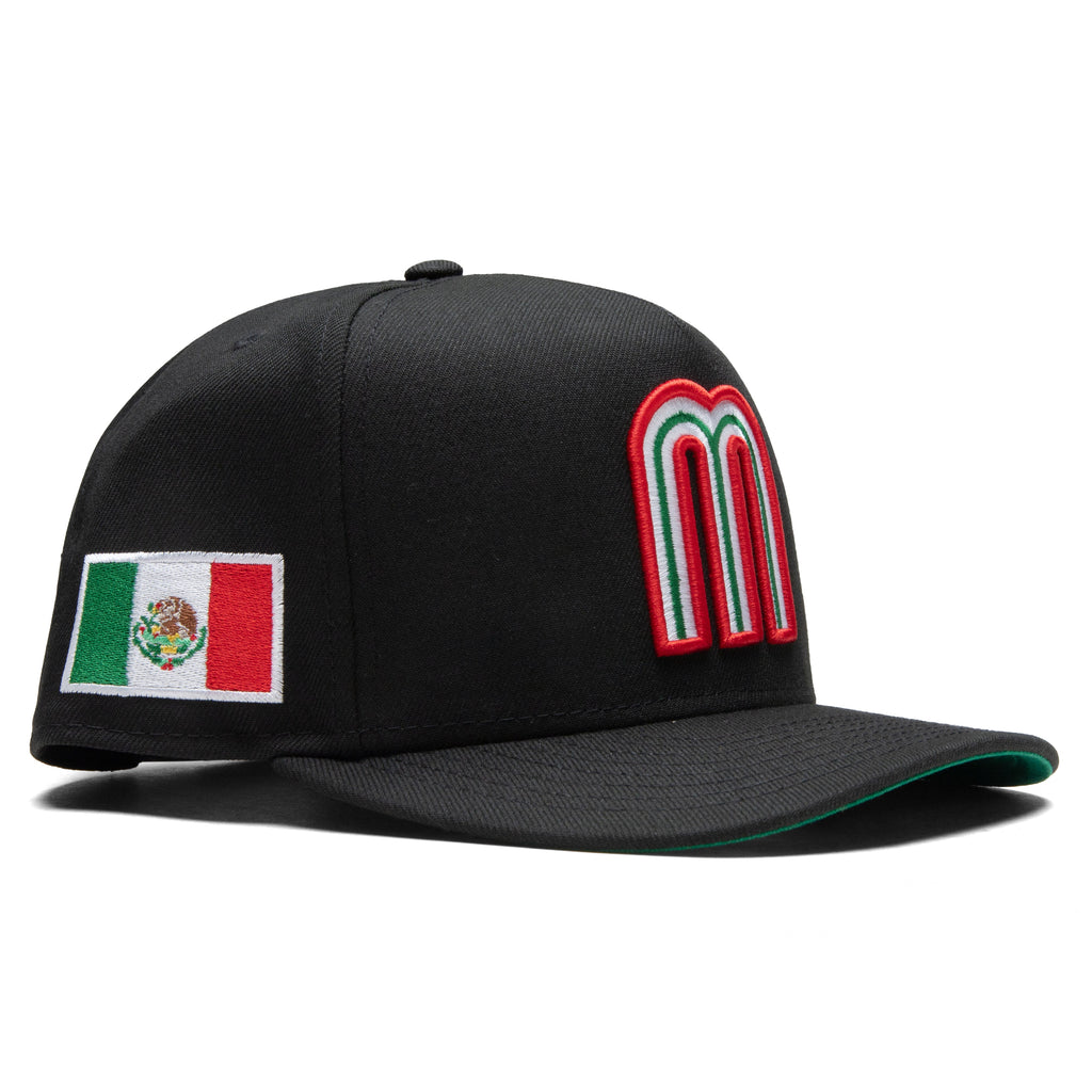 FEATURE x New Era 9FIFTY A-Frame Snapback Mexico Pack - Black