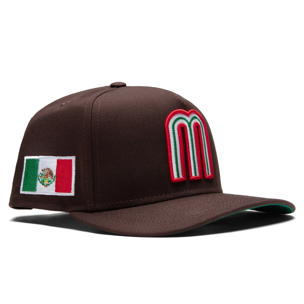 FEATURE x New Era 9FIFTY A-Frame Snapback Mexico Pack - Burnt Wood