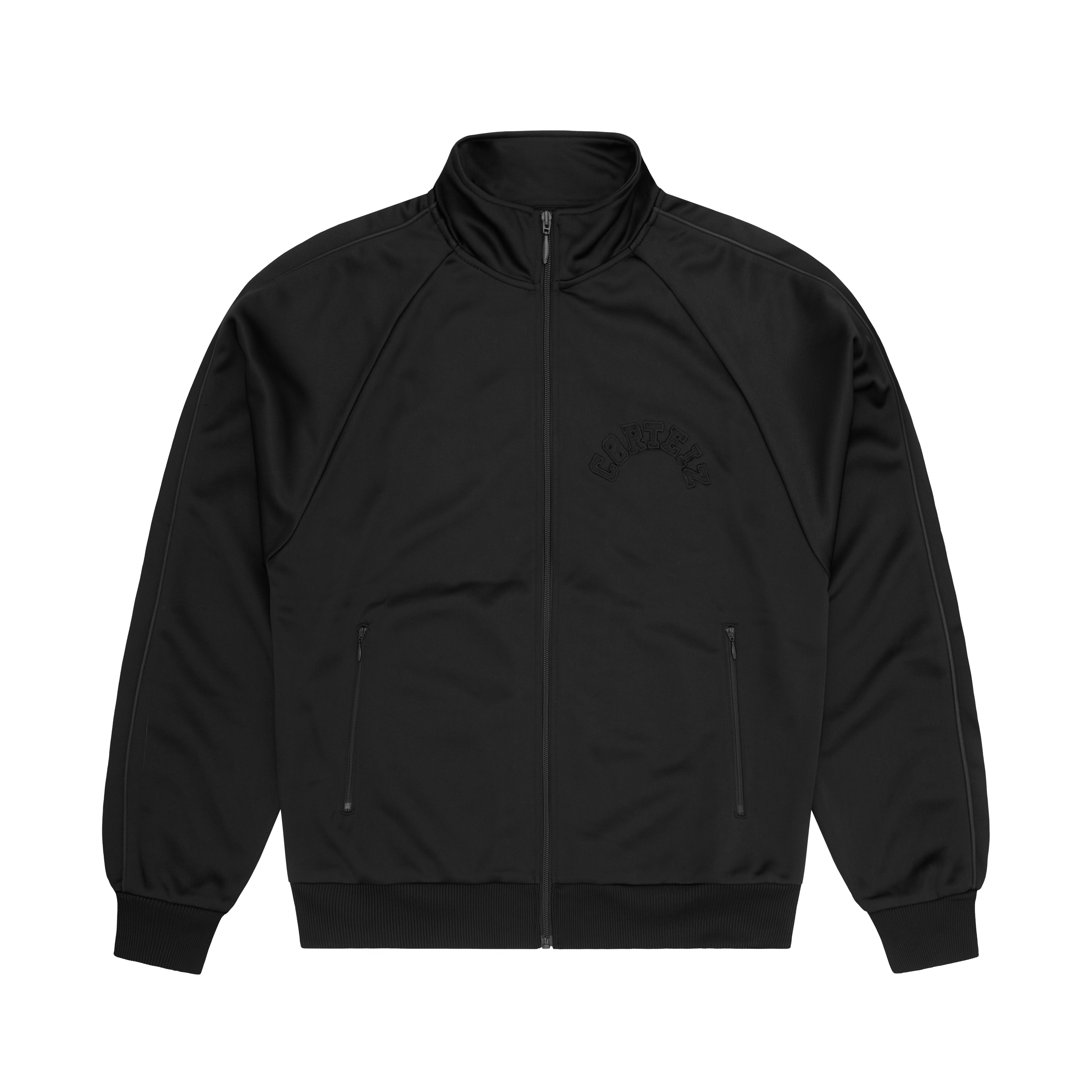 CREST ARCH TRACK JACKET [TRIPLE BLACK]