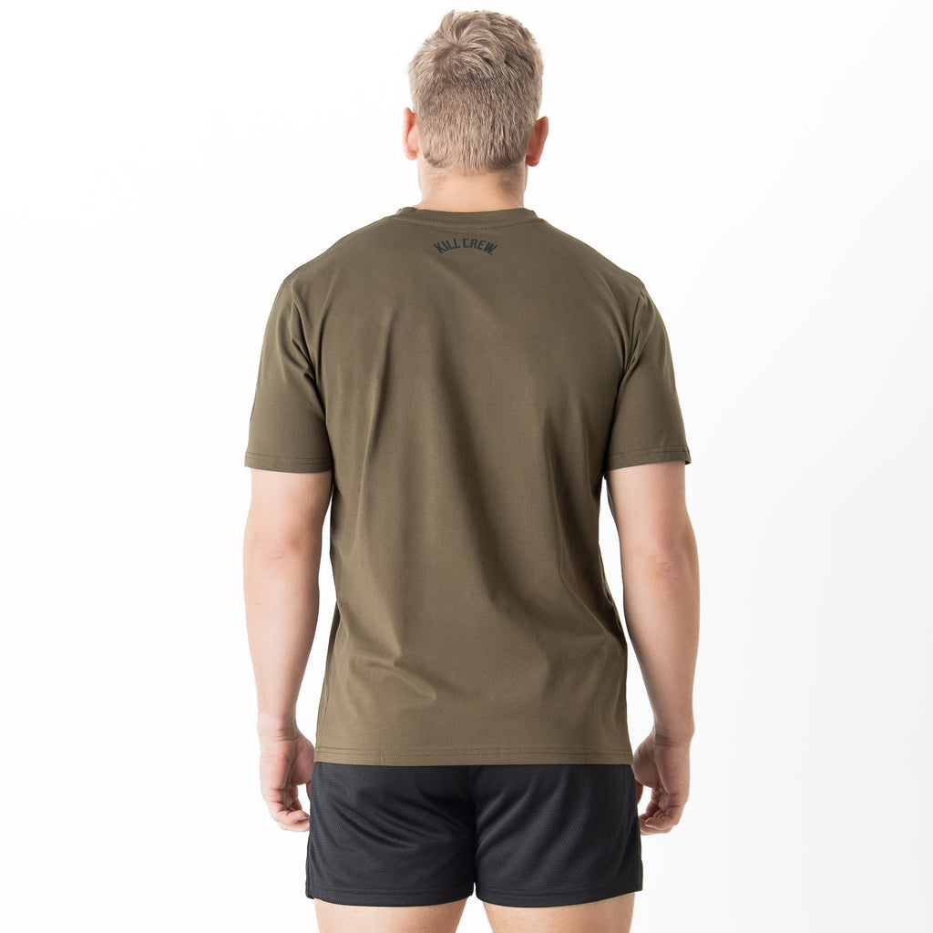 FIGHTER'S CLUB T-SHIRT - OLIVE