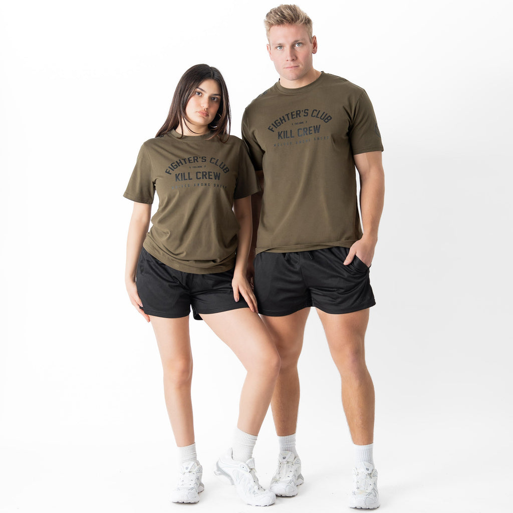 FIGHTER'S CLUB T-SHIRT - OLIVE