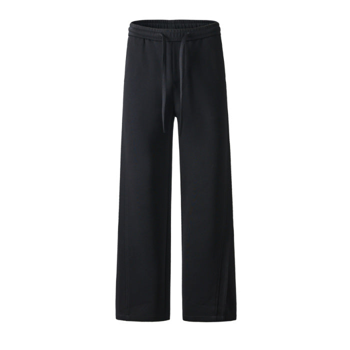 Fengshe Men's Wear/Spring and Autumn New Casual Heavy duty Sanitary Pants Men's American Trendy Brand Straight Tube Drop Sports Casual Pants
