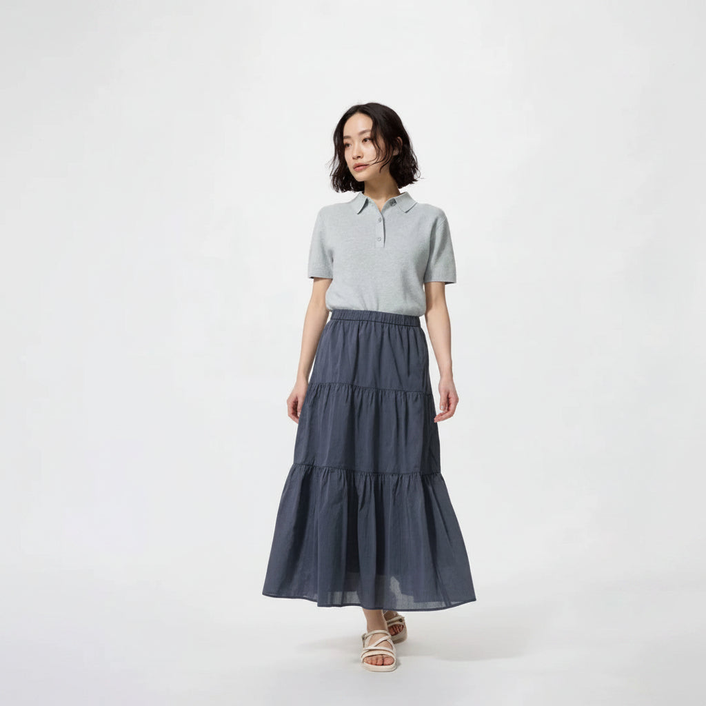 Lana Button-Through Skirt