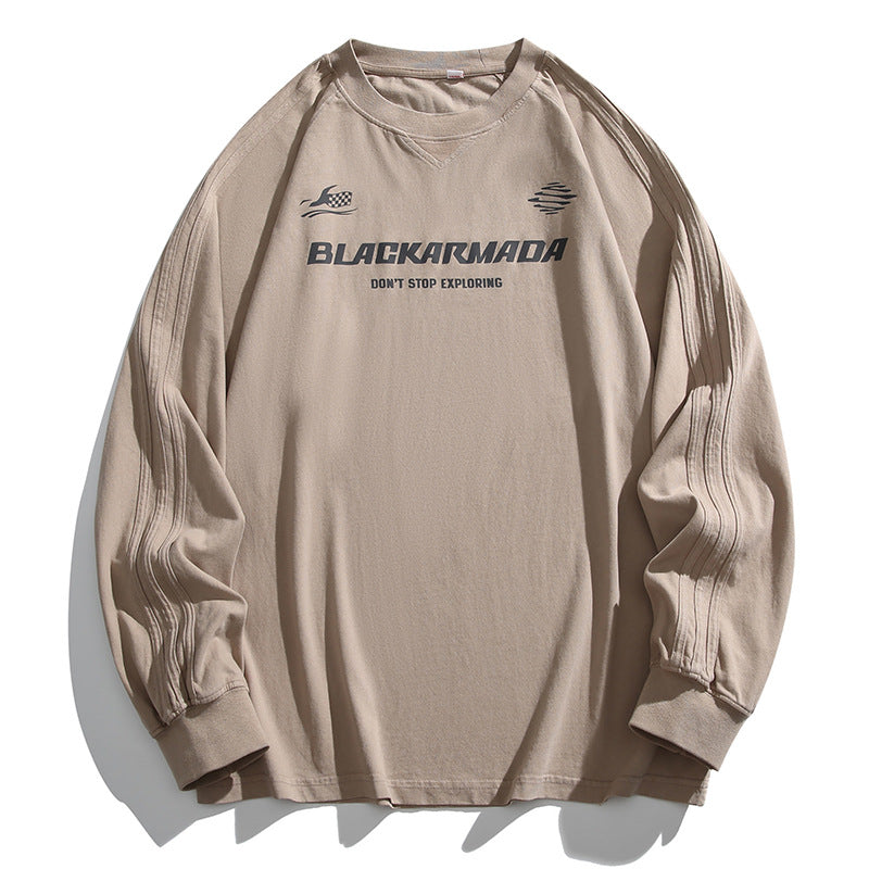 Vintage Washed Oversized Crewneck Sweatshirt
